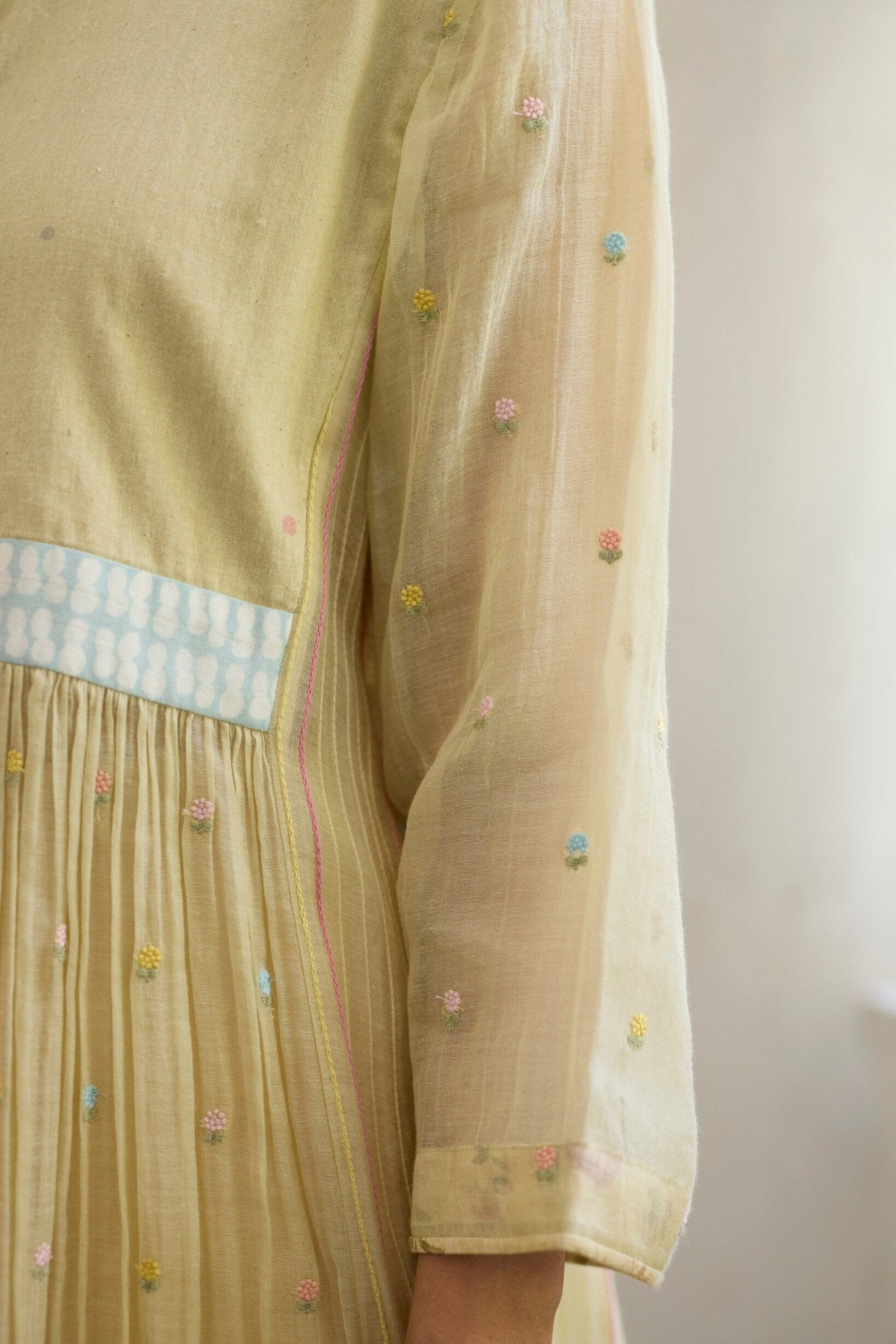 Raye Tunic Set - Yellow - CiceroniKurta Set, Everyday WearKhyati Rughani