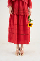 Red Beauty Skirt Set - CiceroniSkirt SetRAAS Life