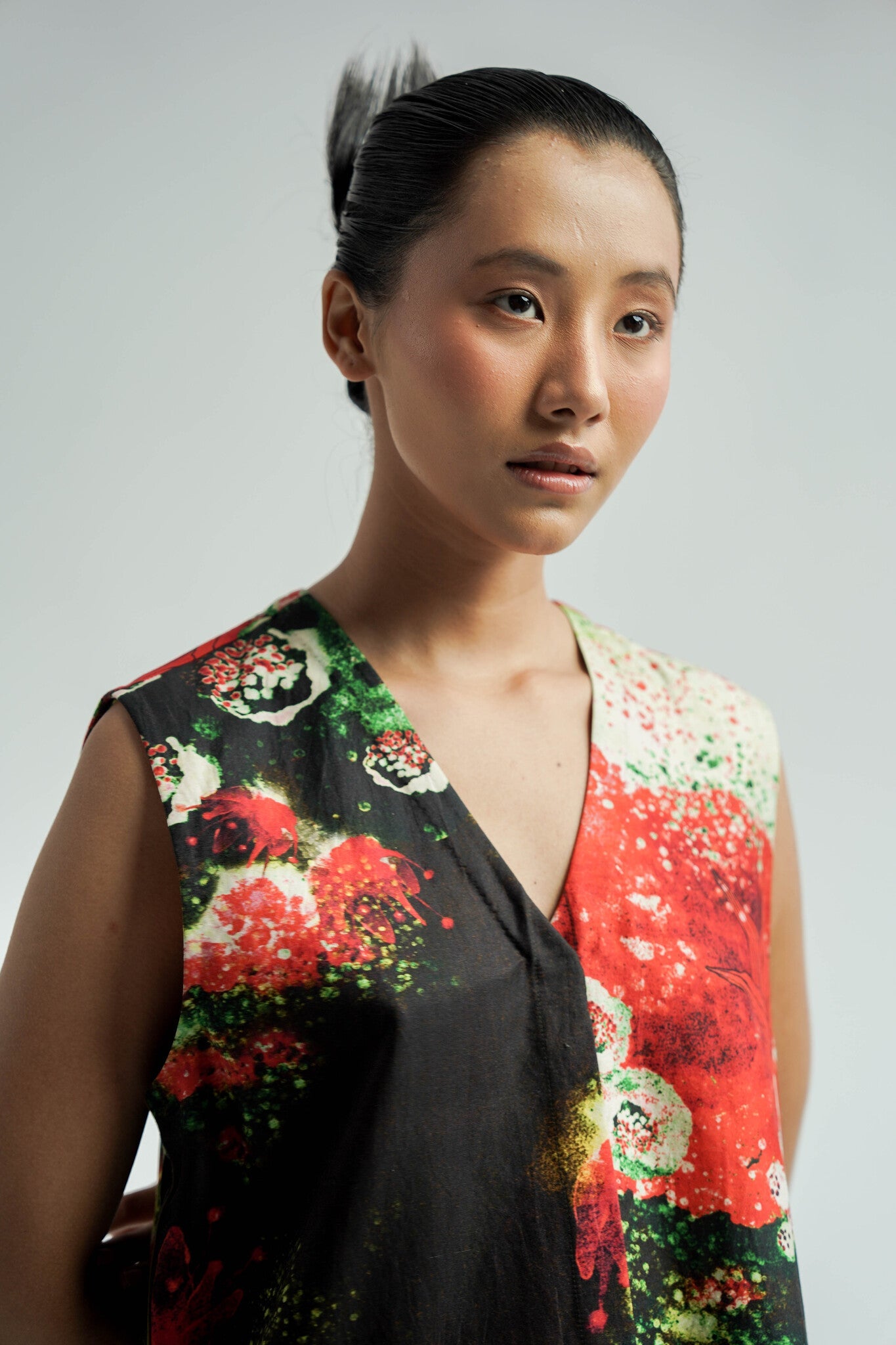 Red Florid Co - ord Set - CiceroniKurta Set, Everyday WearTil