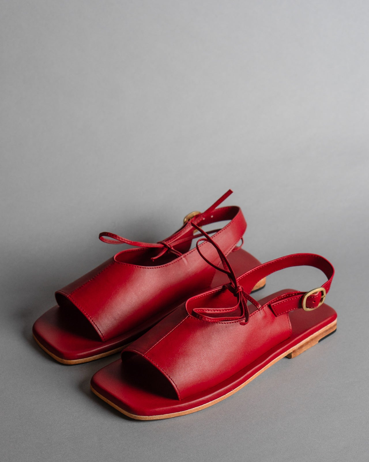 Red Mio Sandals - Women - CiceroniSandalsSlomotion