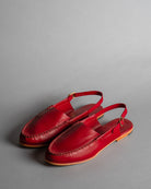 Red Mule Loafers - Women - CiceroniSandalsSlomotion