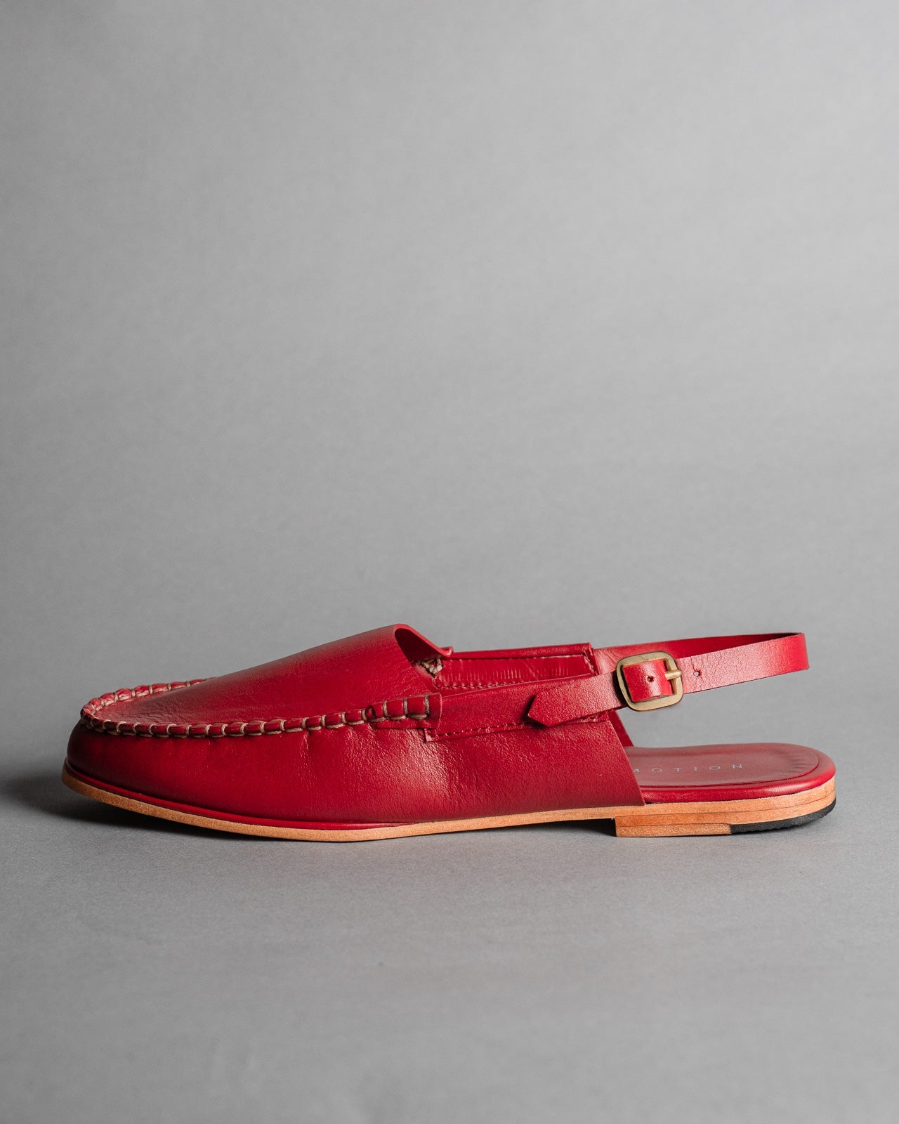 Red Mule Loafers - Women - CiceroniSandalsSlomotion