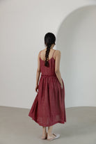 Red Stripe Dress - CiceroniDressesAmbrosia