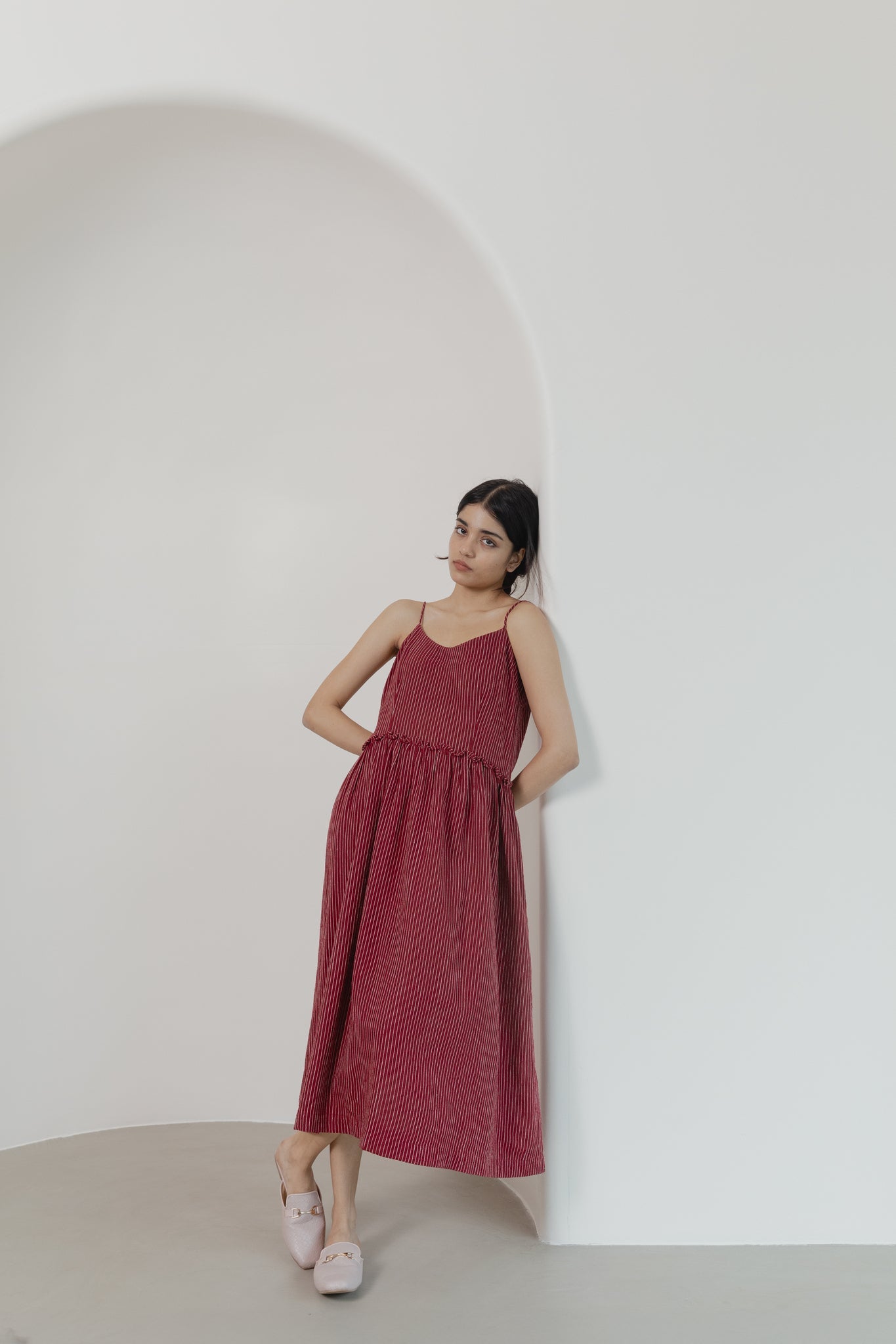 Red Stripe Dress - CiceroniDressesAmbrosia