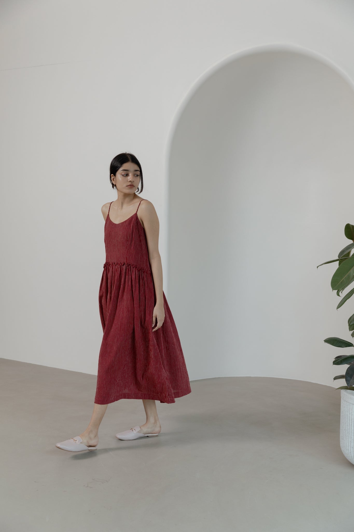 Red Stripe Dress - CiceroniDressesAmbrosia