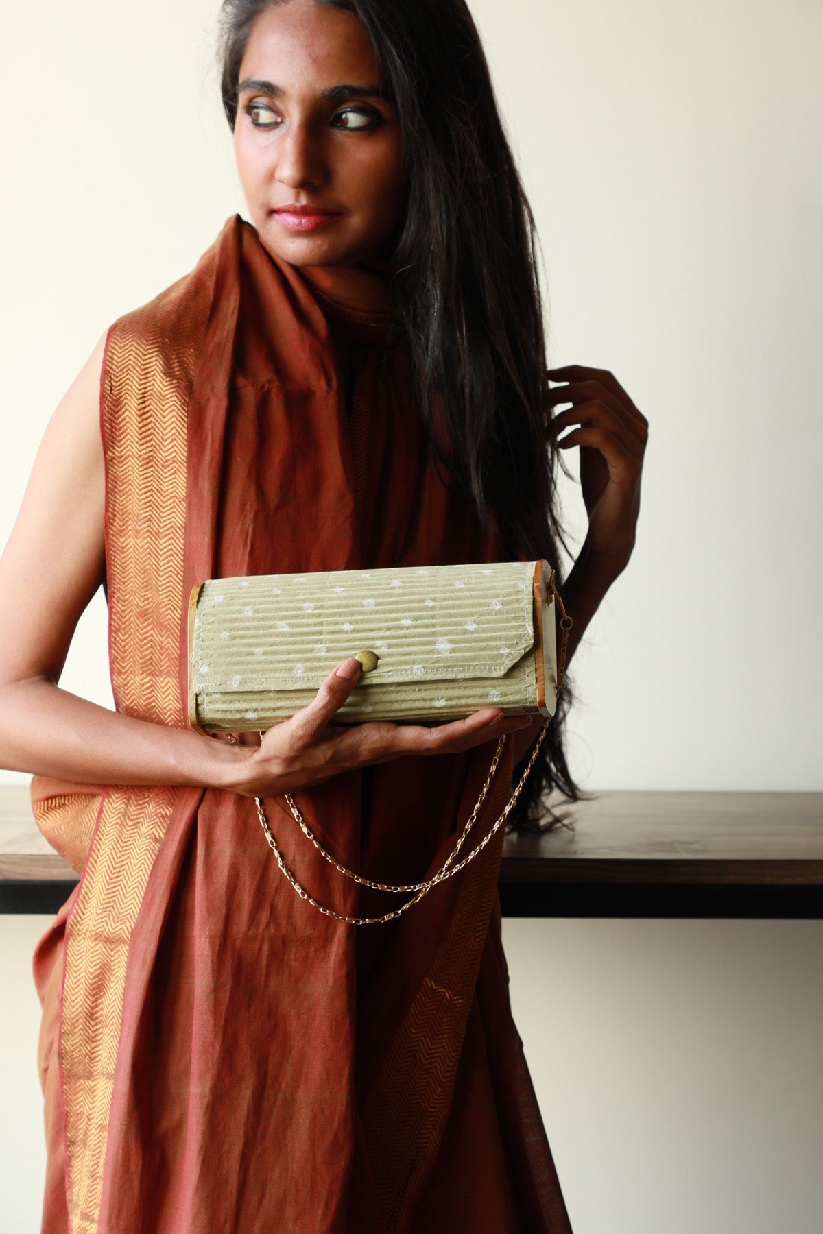 Resham Upcycled Mini Clutch - CiceroniClutchLukka Chuppi