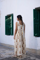Reverie Slip - Ecru and Red - CiceroniDressesKhyati Rughani