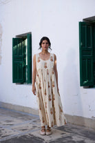 Reverie Slip - Ecru and Red - CiceroniDressesKhyati Rughani