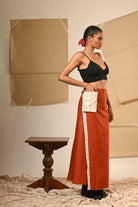 Reversible Drape Skirt - CiceroniSkirtsPrathaa