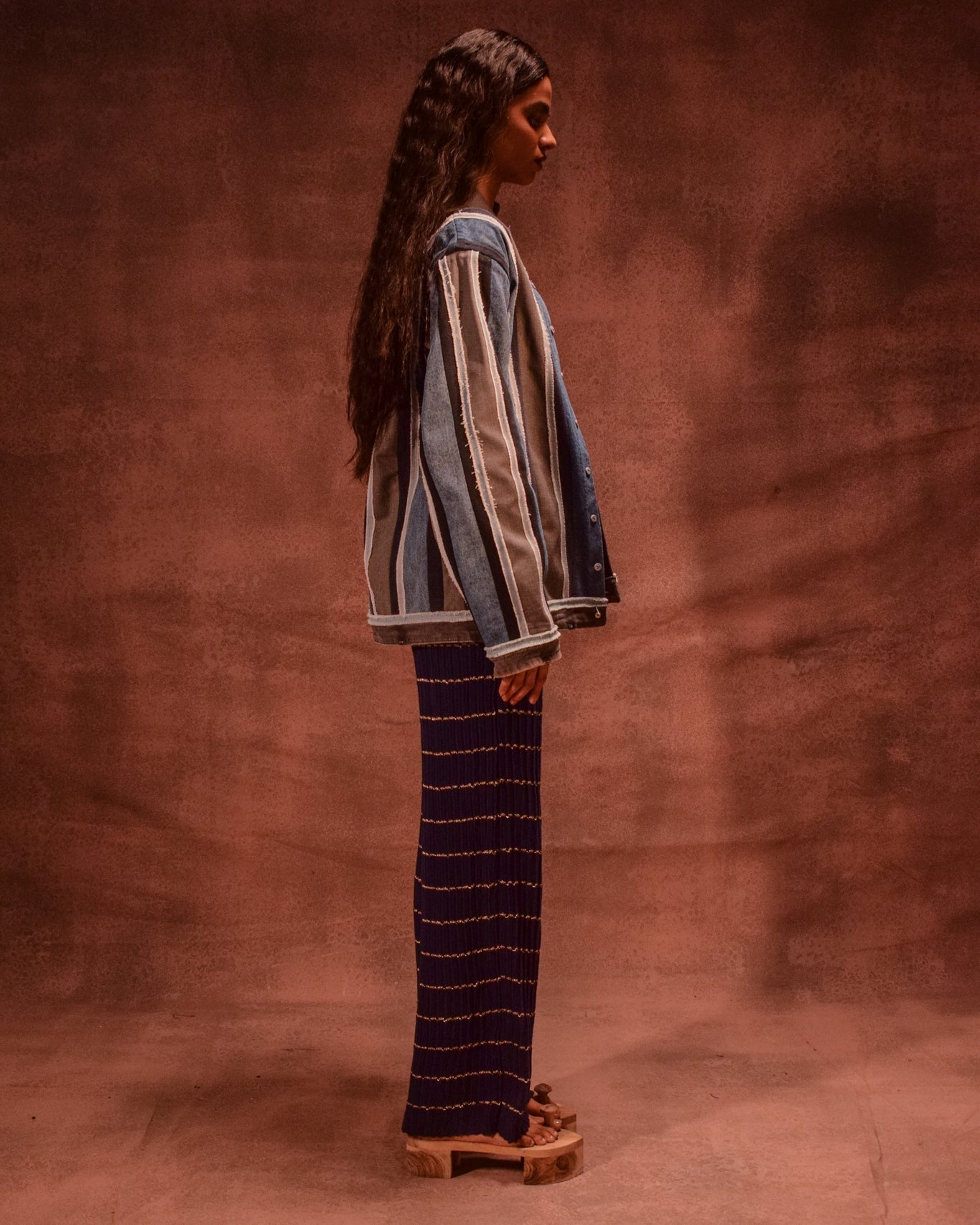 Reversible Panelled Shacket - CiceroniJacketsAnam Husain