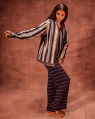 Reversible Panelled Shacket - CiceroniJacketsAnam Husain