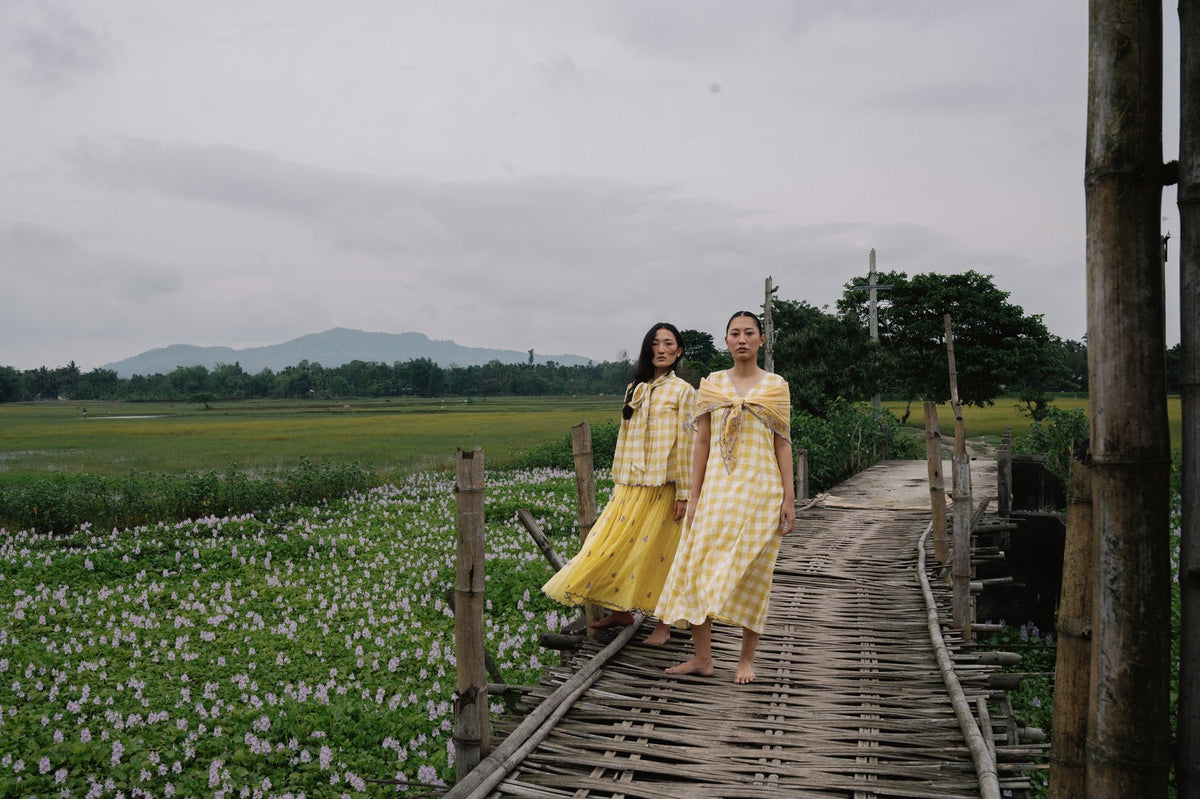 Rini Set - Butter Yellow - CiceroniCo-ord SetGaach