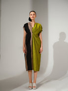 Ripple Dress - Lime - CiceroniDressesStoique