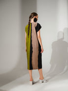 Ripple Dress - Lime - CiceroniDressesStoique
