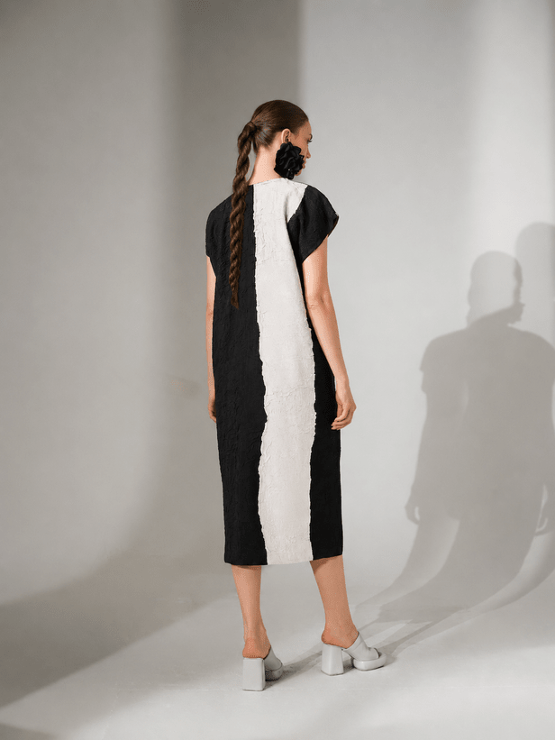 Ripple Dress - Natural - CiceroniDressesStoique