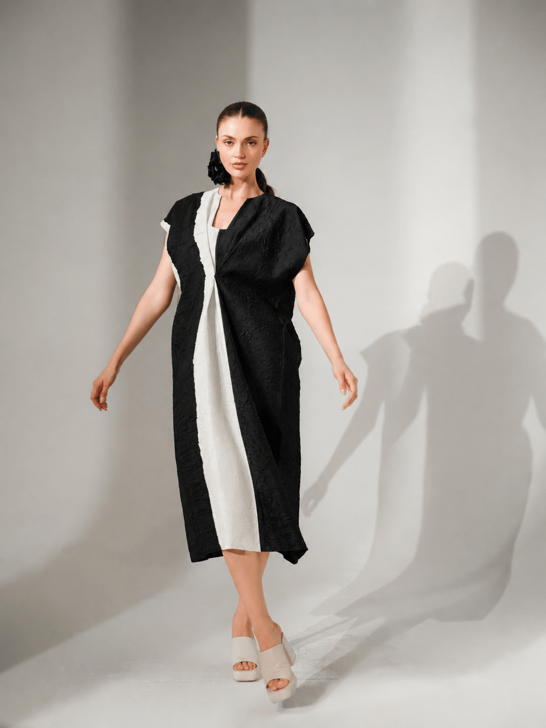 Ripple Dress - Natural - CiceroniDressesStoique