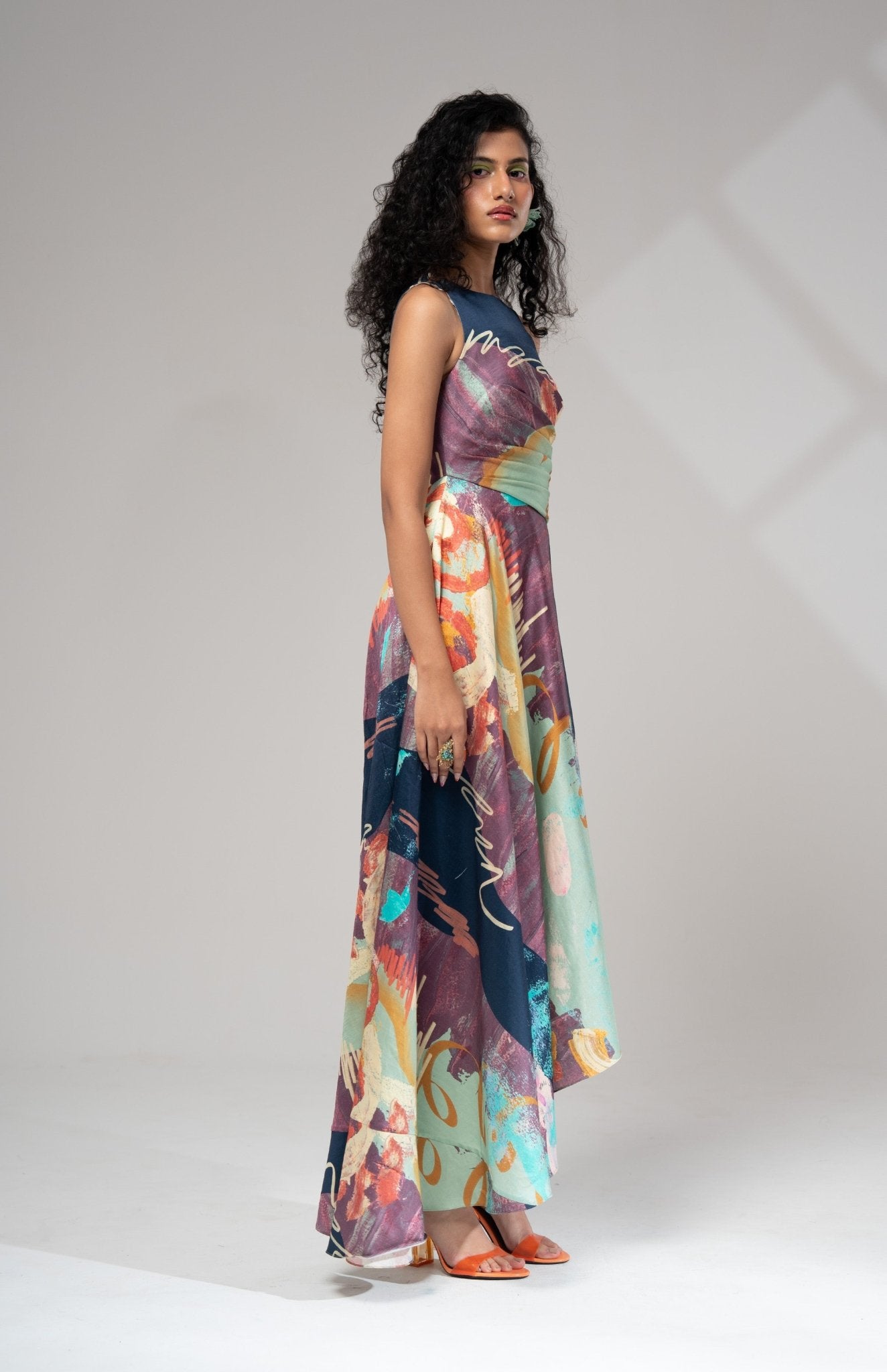 Riva Asymmetrical Dress - CiceroniDressesAdvait