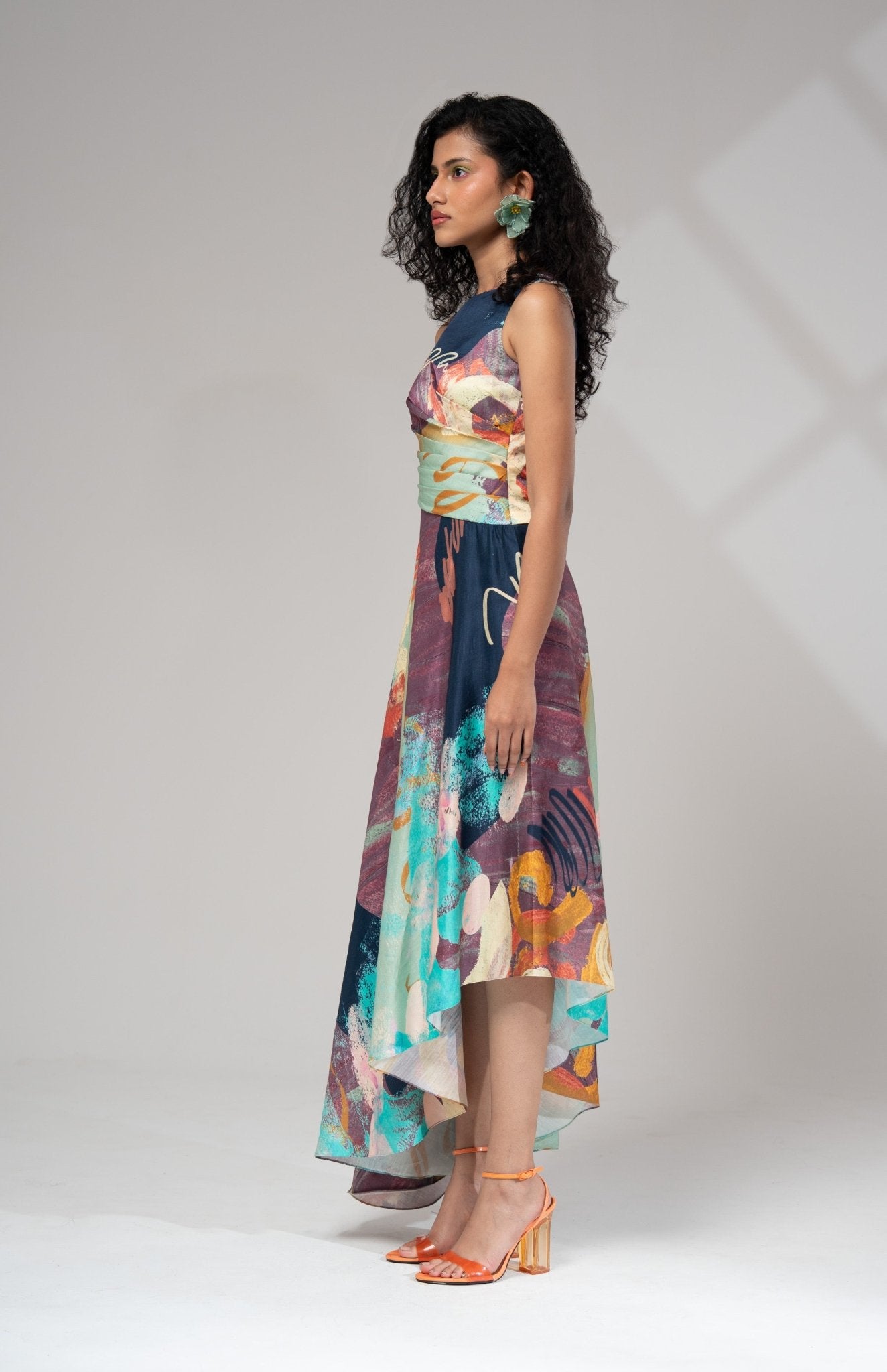 Riva Asymmetrical Dress - CiceroniDressesAdvait