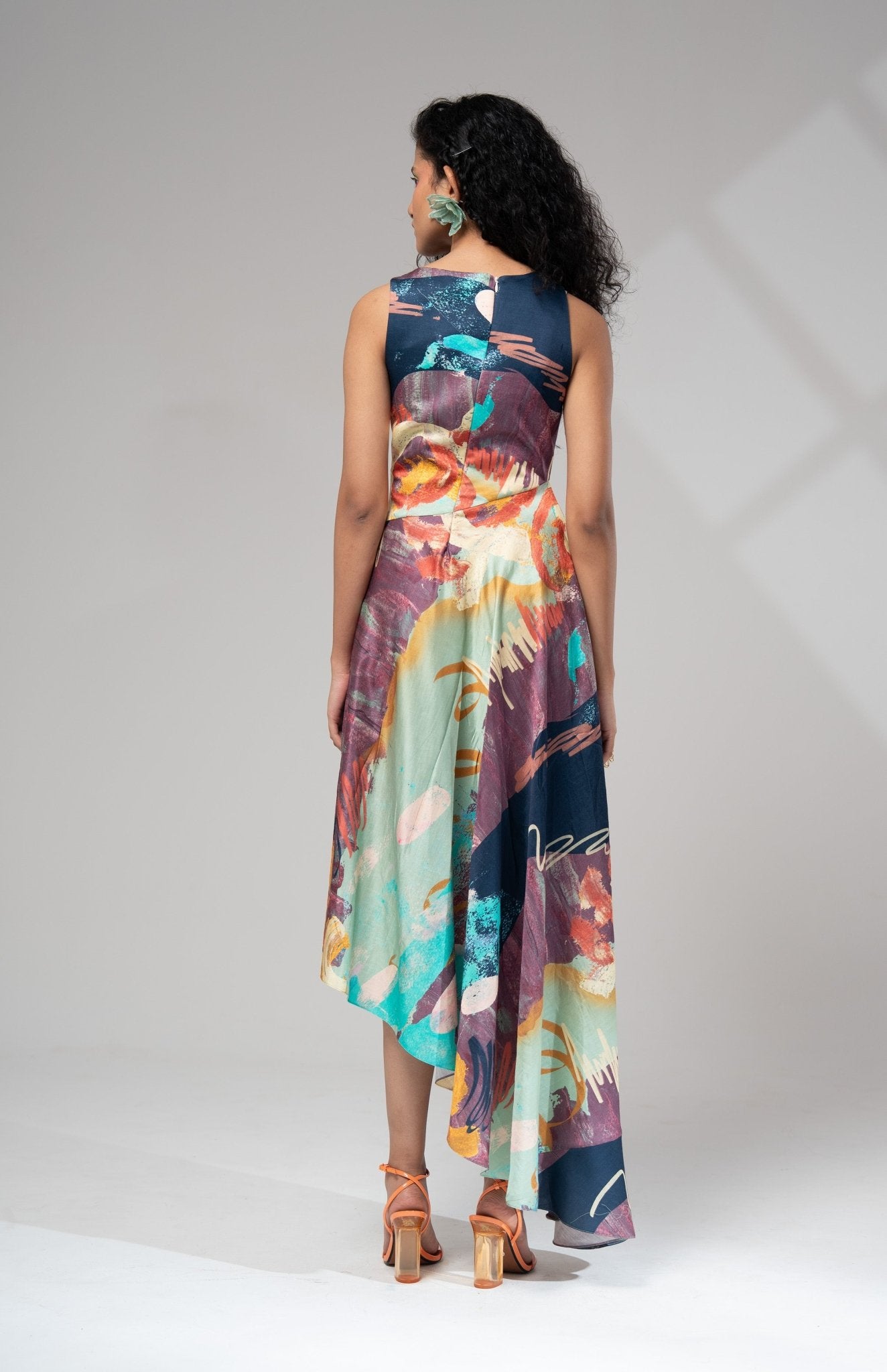 Riva Asymmetrical Dress - CiceroniDressesAdvait