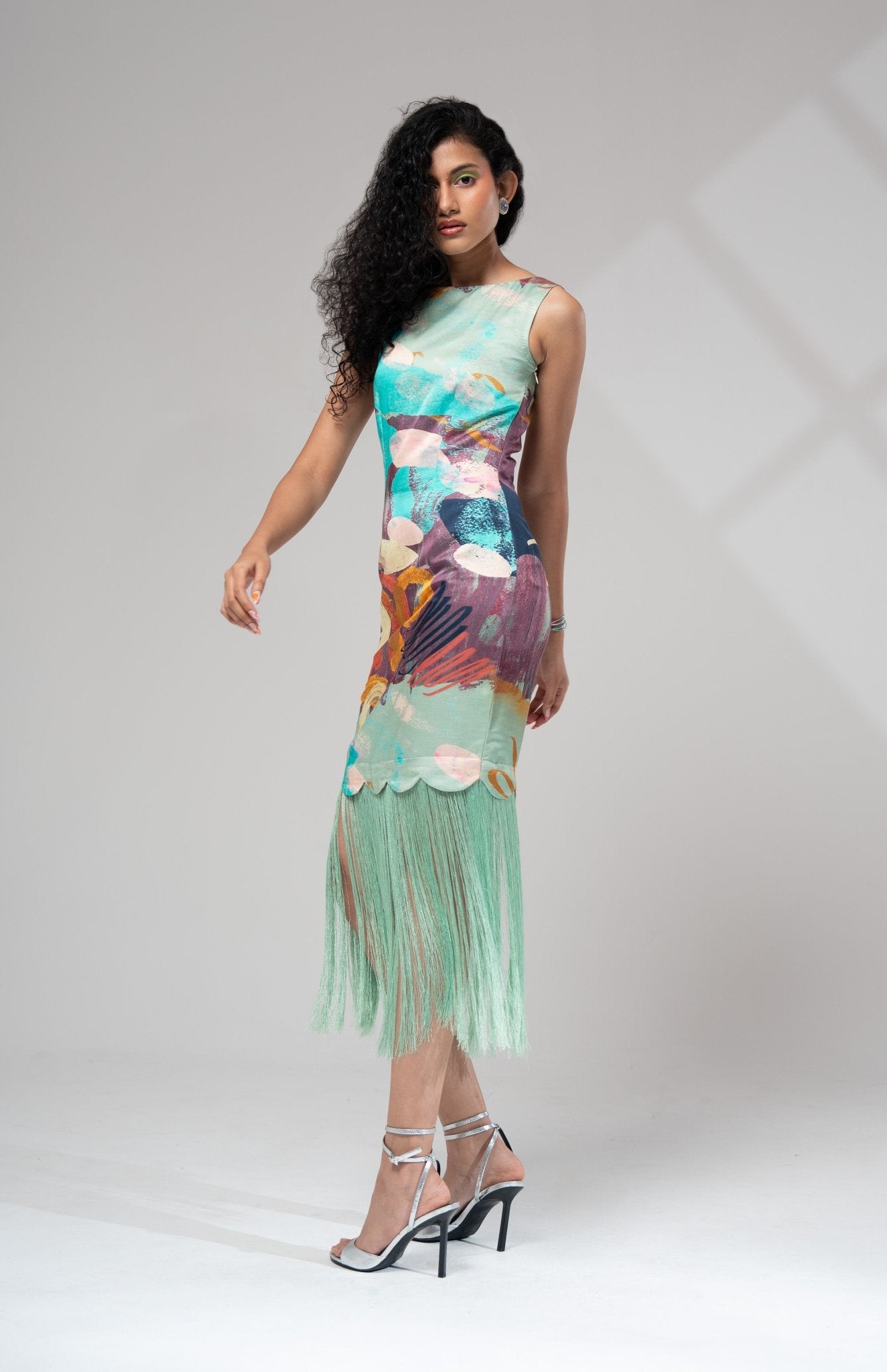 Riva Fringe Dress - CiceroniDressesAdvait