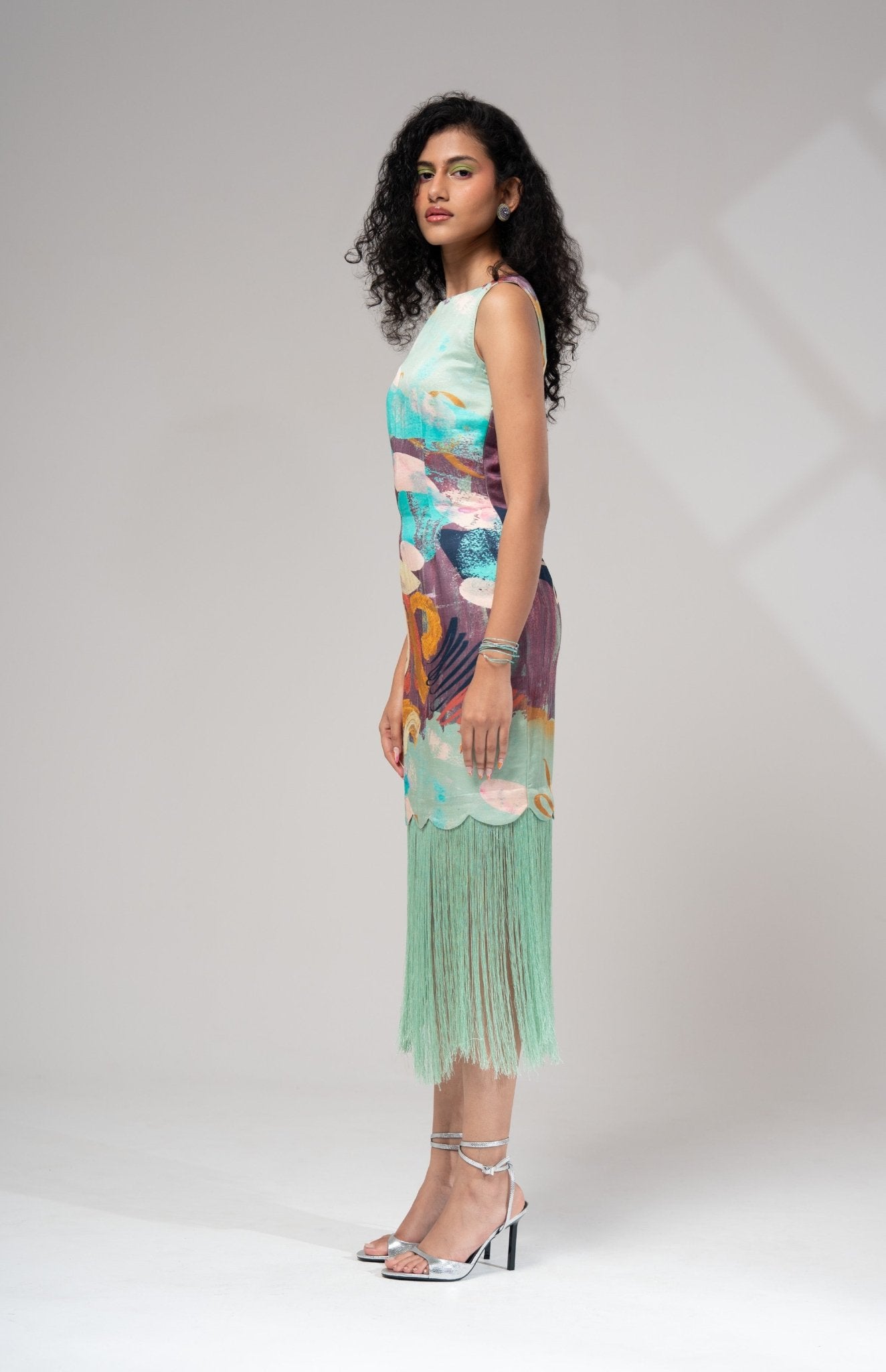 Riva Fringe Dress - CiceroniDressesAdvait