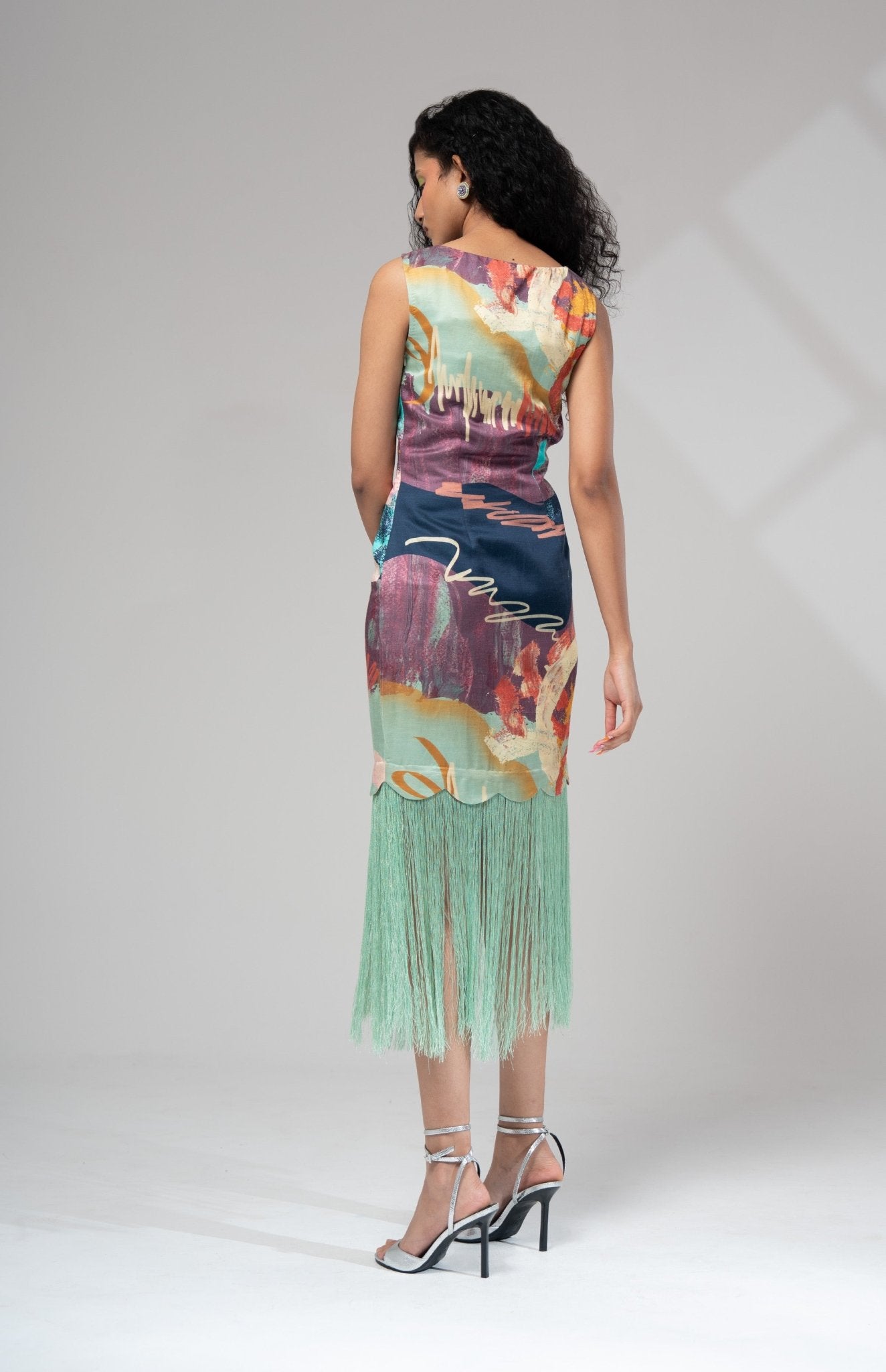 Riva Fringe Dress - CiceroniDressesAdvait