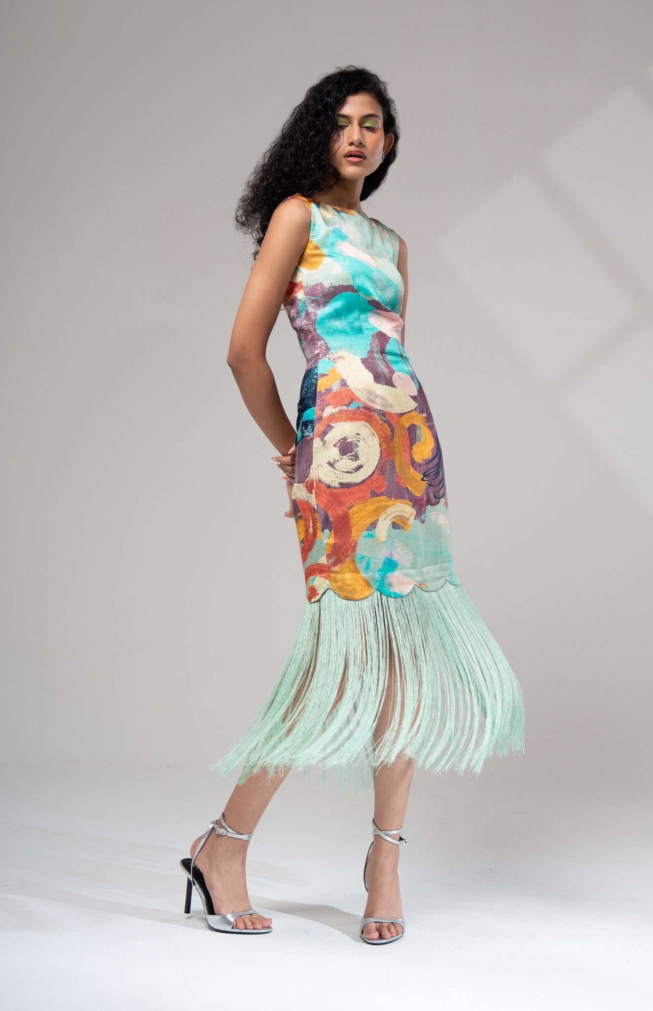 Riva Fringe Dress - CiceroniDressesAdvait