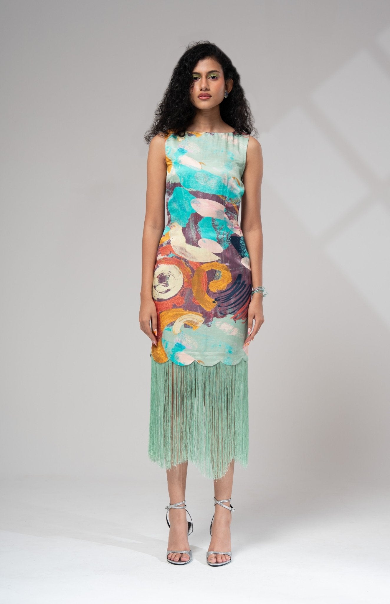 Riva Fringe Dress - CiceroniDressesAdvait