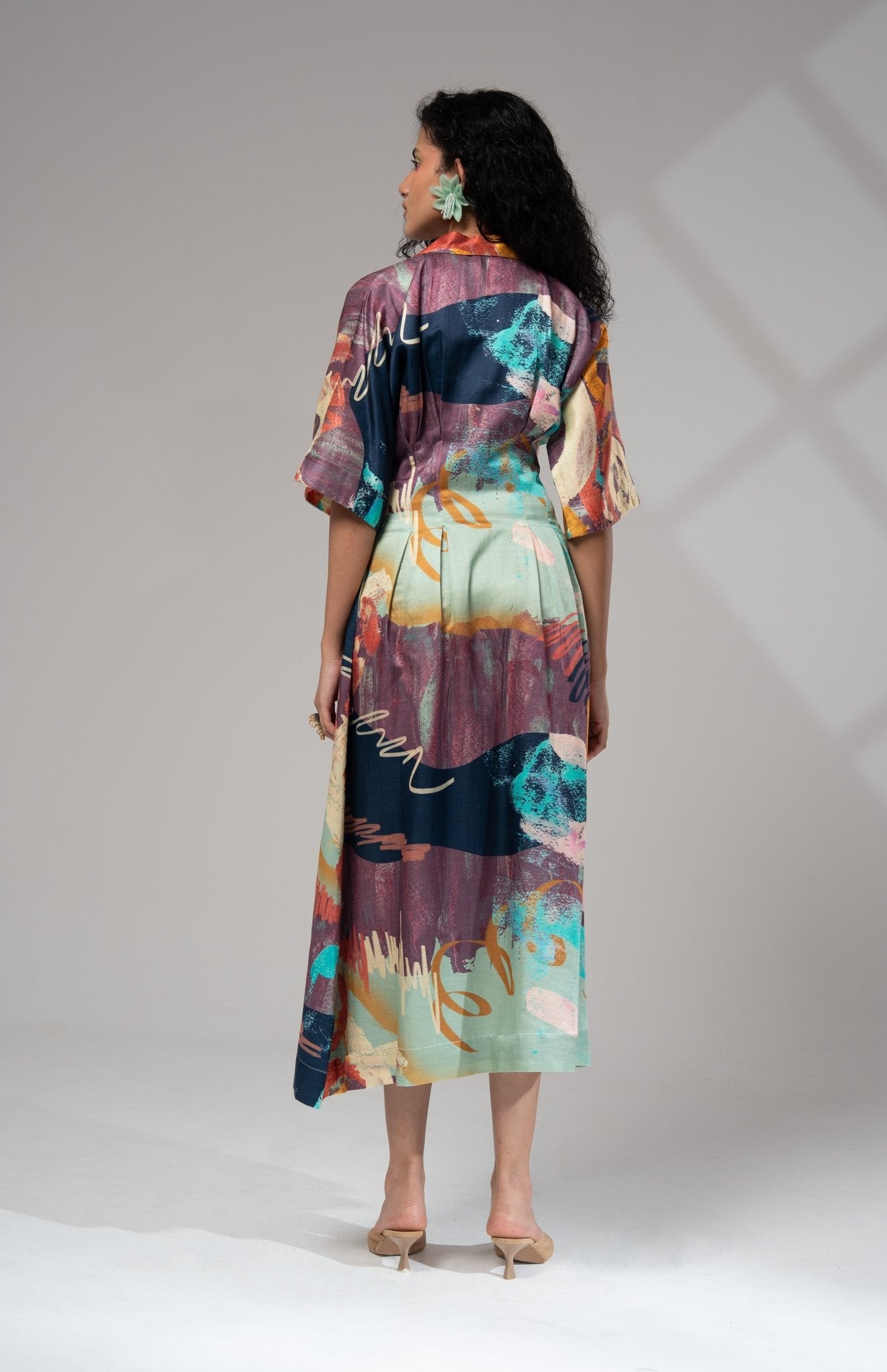 Riva Kimono Dress - CiceroniDressesAdvait