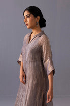 Rohini Kurta Set - Grey - CiceroniKurta SetsLabel Shreya Sharma