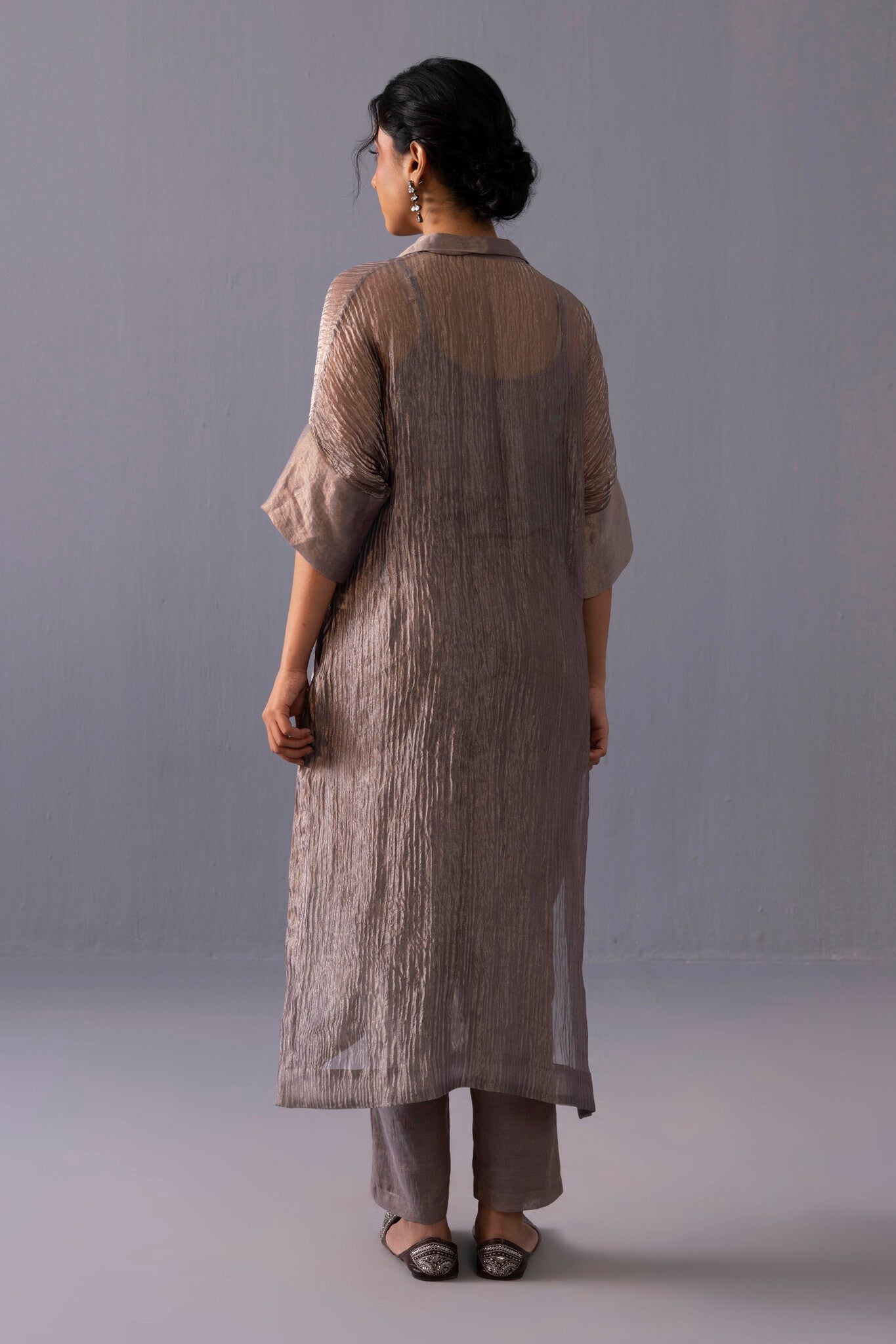 Rohini Kurta Set - Grey - CiceroniKurta SetsLabel Shreya Sharma