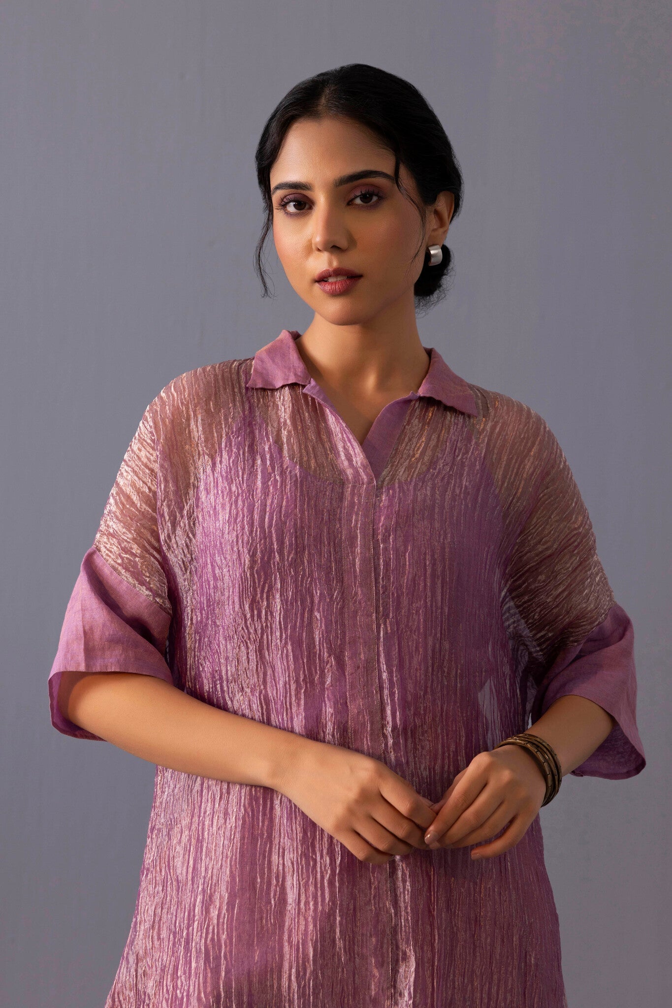 Rohini Kurta Set - Pink - CiceroniKurta SetsLabel Shreya Sharma