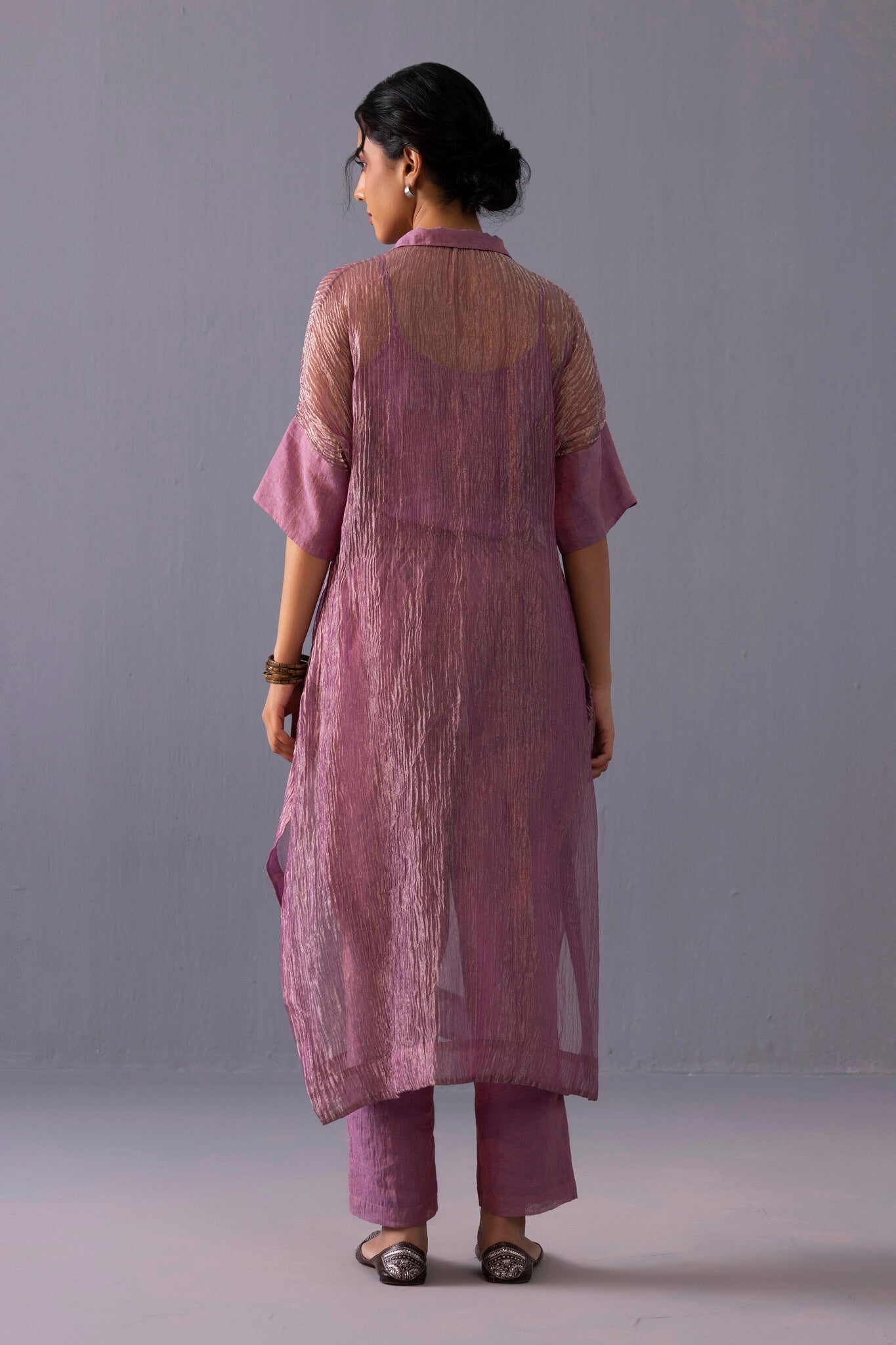 Rohini Kurta Set - Pink - CiceroniKurta SetsLabel Shreya Sharma