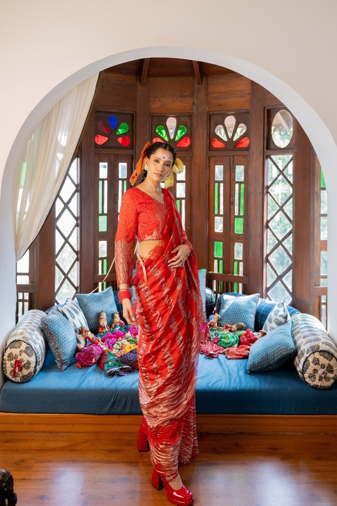 Rohini Set - CiceroniSareeChambray & Co.