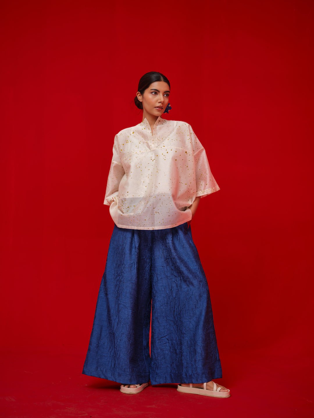 Root Pants - Water Blue - CiceroniPantsStoique