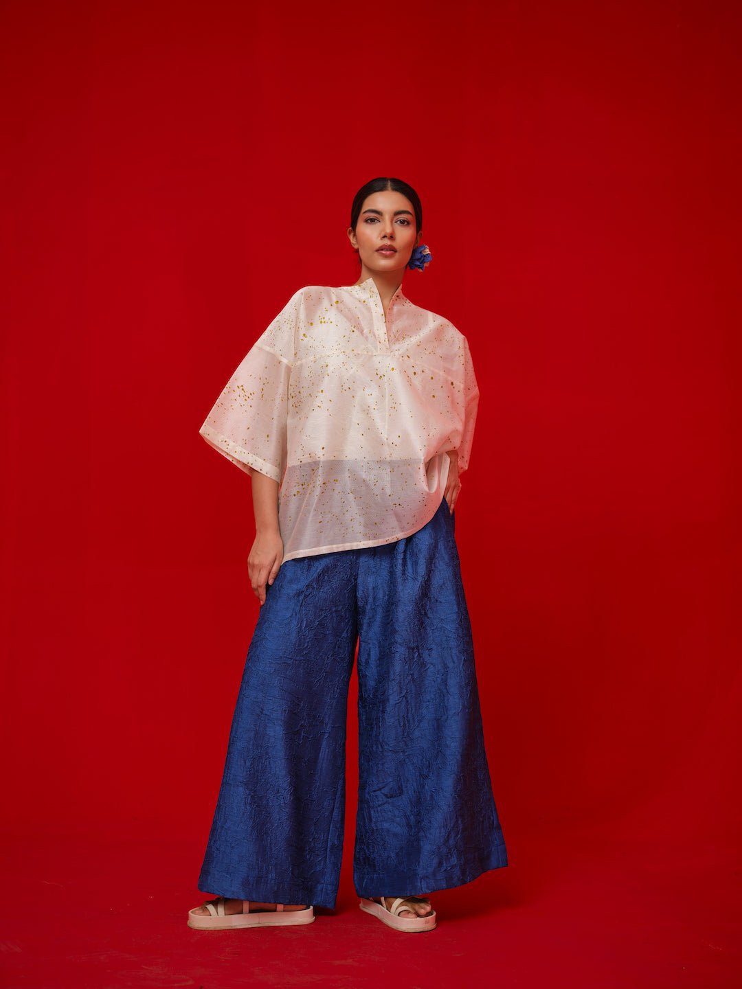 Root Pants - Water Blue - CiceroniPantsStoique