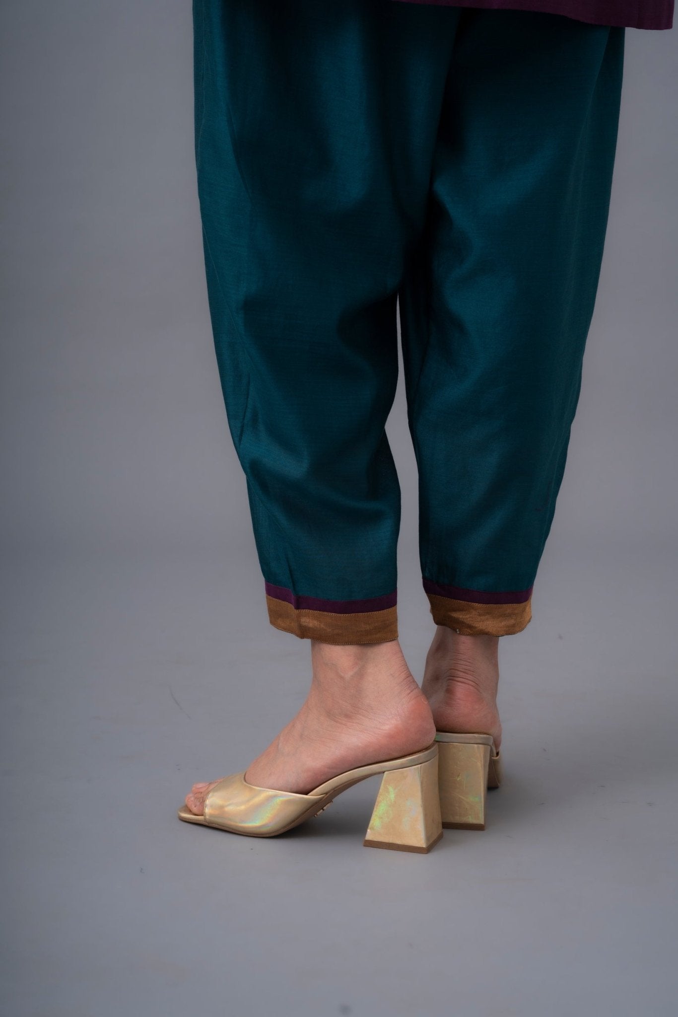 Rosabel - Deep Plum - CiceroniKurta Set, Festive wearRaga & Co.