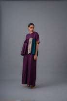 Rosanne Set - Deep Plum - CiceroniCo-ord SetRaga & Co.