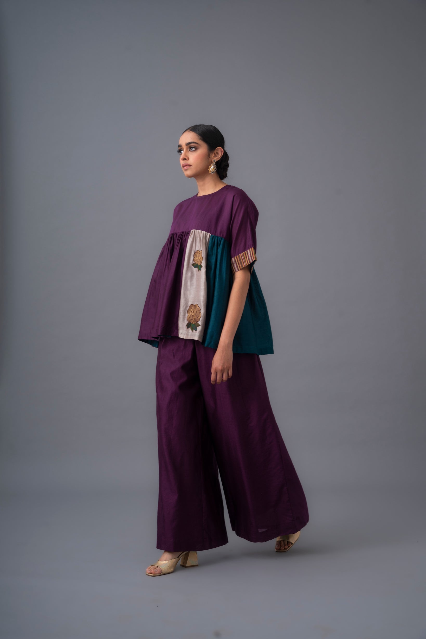 Rosanne Set - Deep Plum - CiceroniCo-ord SetRaga & Co.