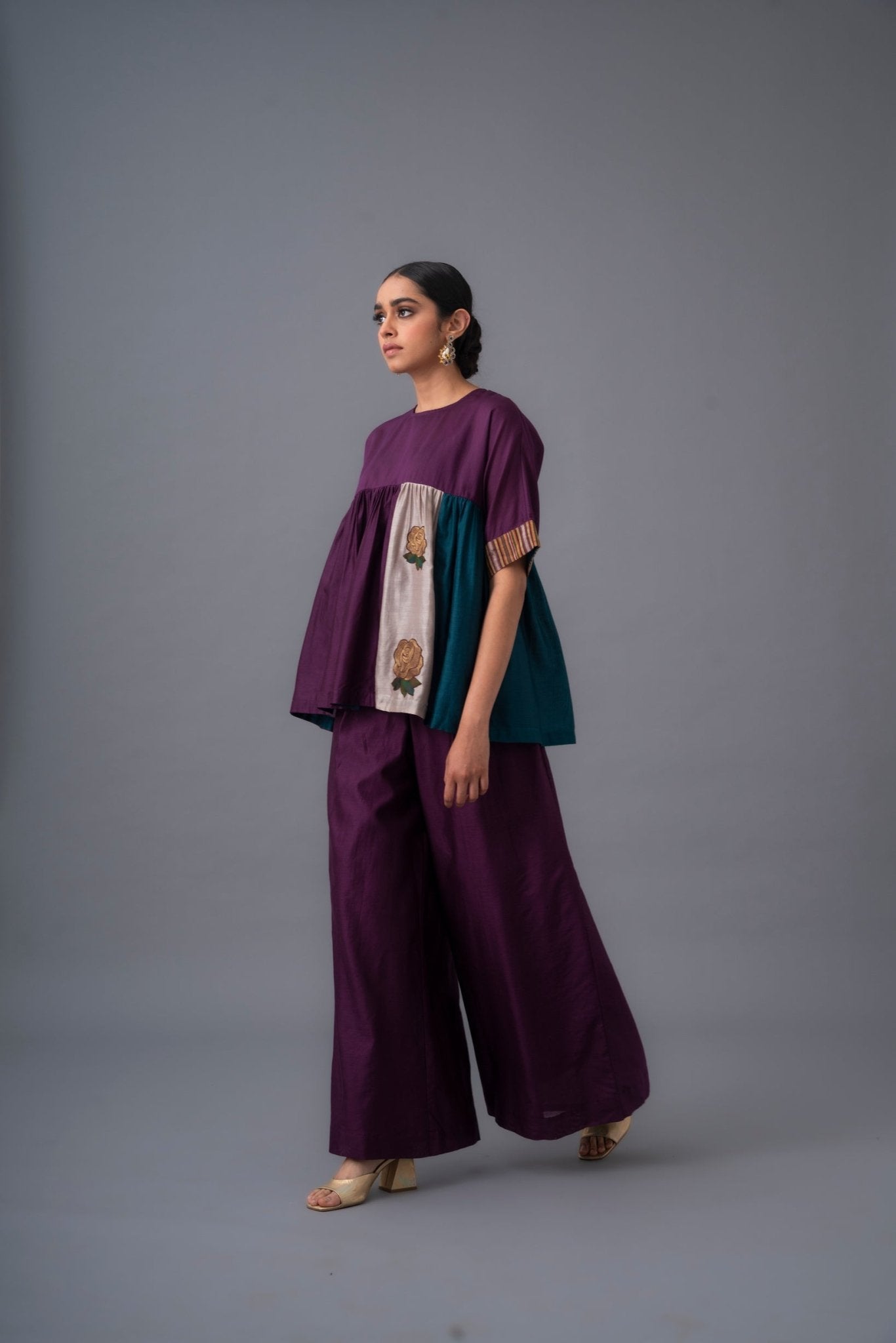 Rosanne Set - Deep Plum - CiceroniCo-ord SetRaga & Co.