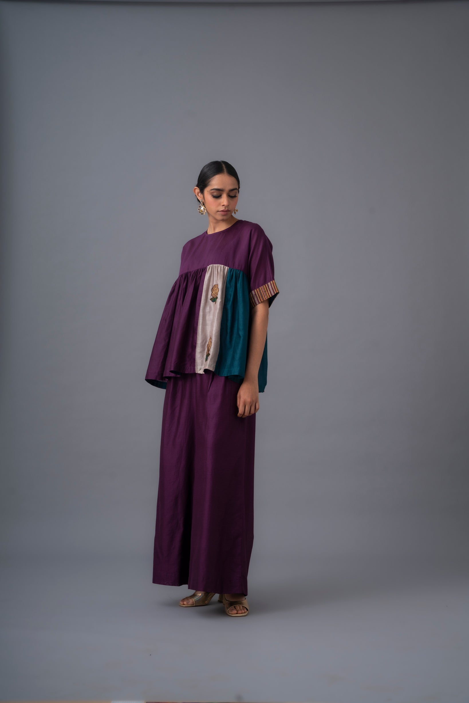 Rosanne Set - Deep Plum - CiceroniCo-ord SetRaga & Co.