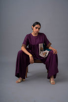 Rosanne Set - Deep Plum - CiceroniCo-ord SetRaga & Co.