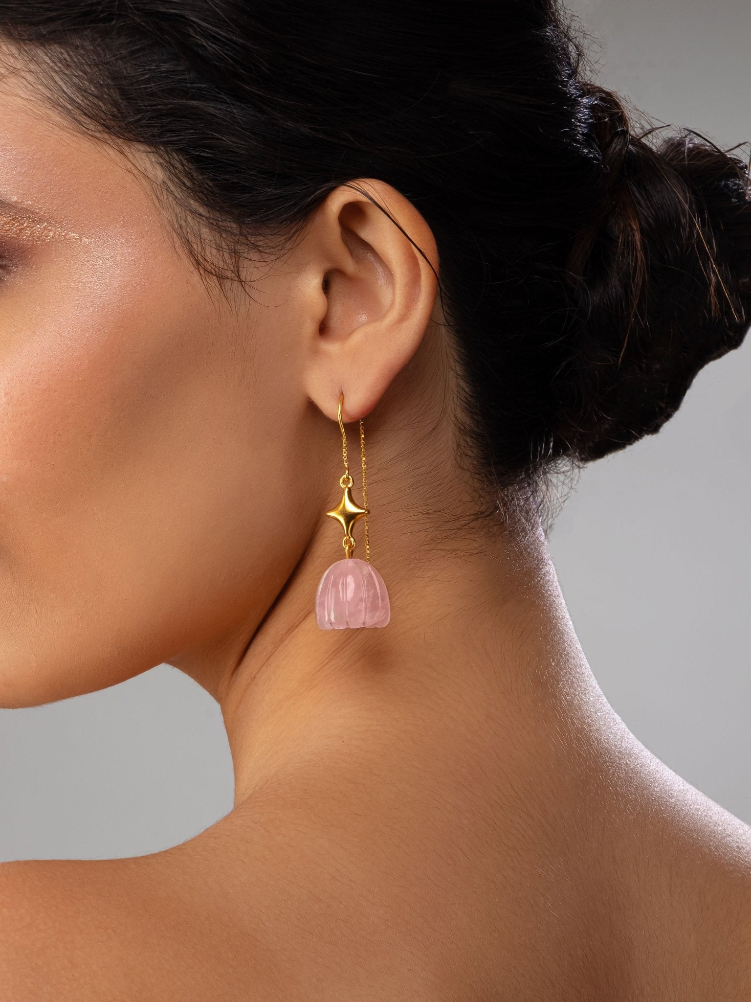 Rose Blossom threader - CiceroniThreader earringRumri