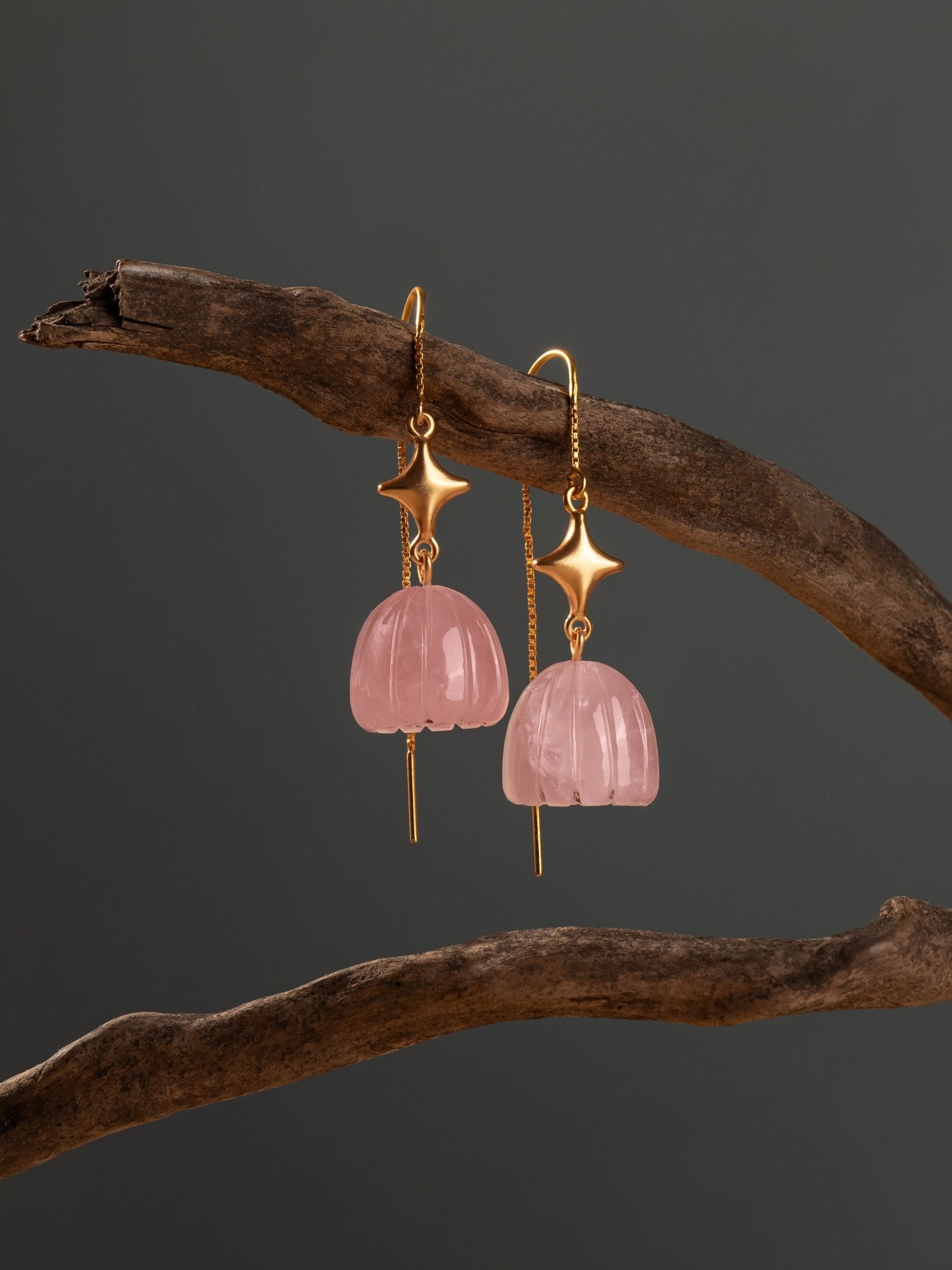 Rose Blossom threader - CiceroniThreader earringRumri