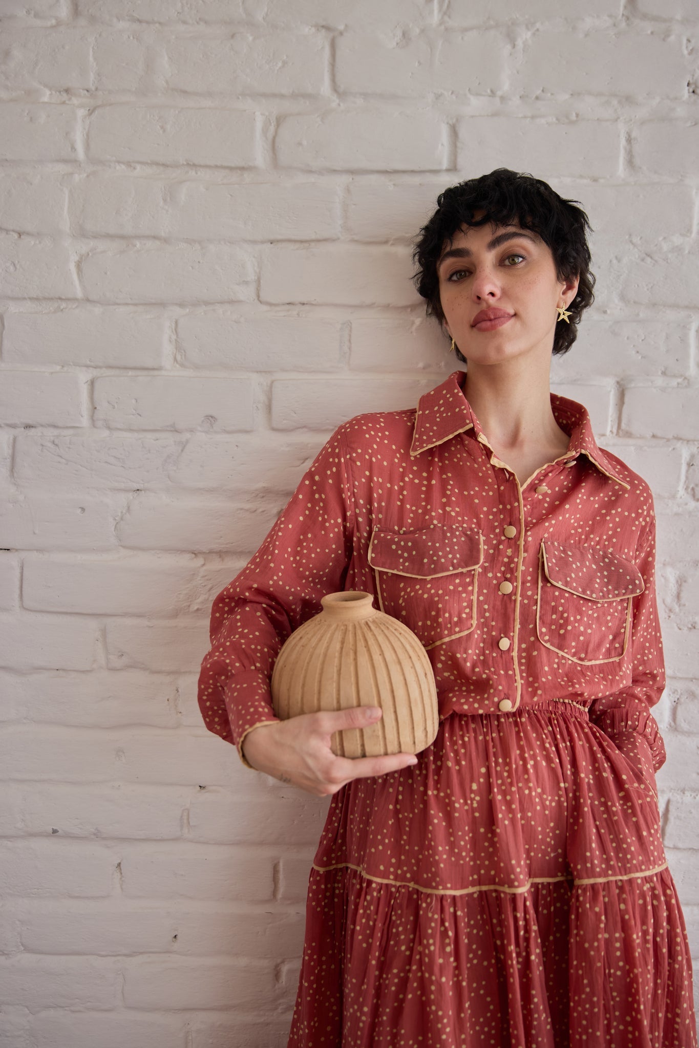 Rose Meadow Shirt - CiceroniWomen ShirtsTaro