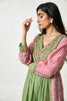 Roseglow Embroidered Kurta Set with Dupatta - CiceroniKurta SetPants and Pajamas