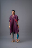 Rosinha Deane Set - Deep Plum - CiceroniKurta Set, Festive WearRaga & Co.