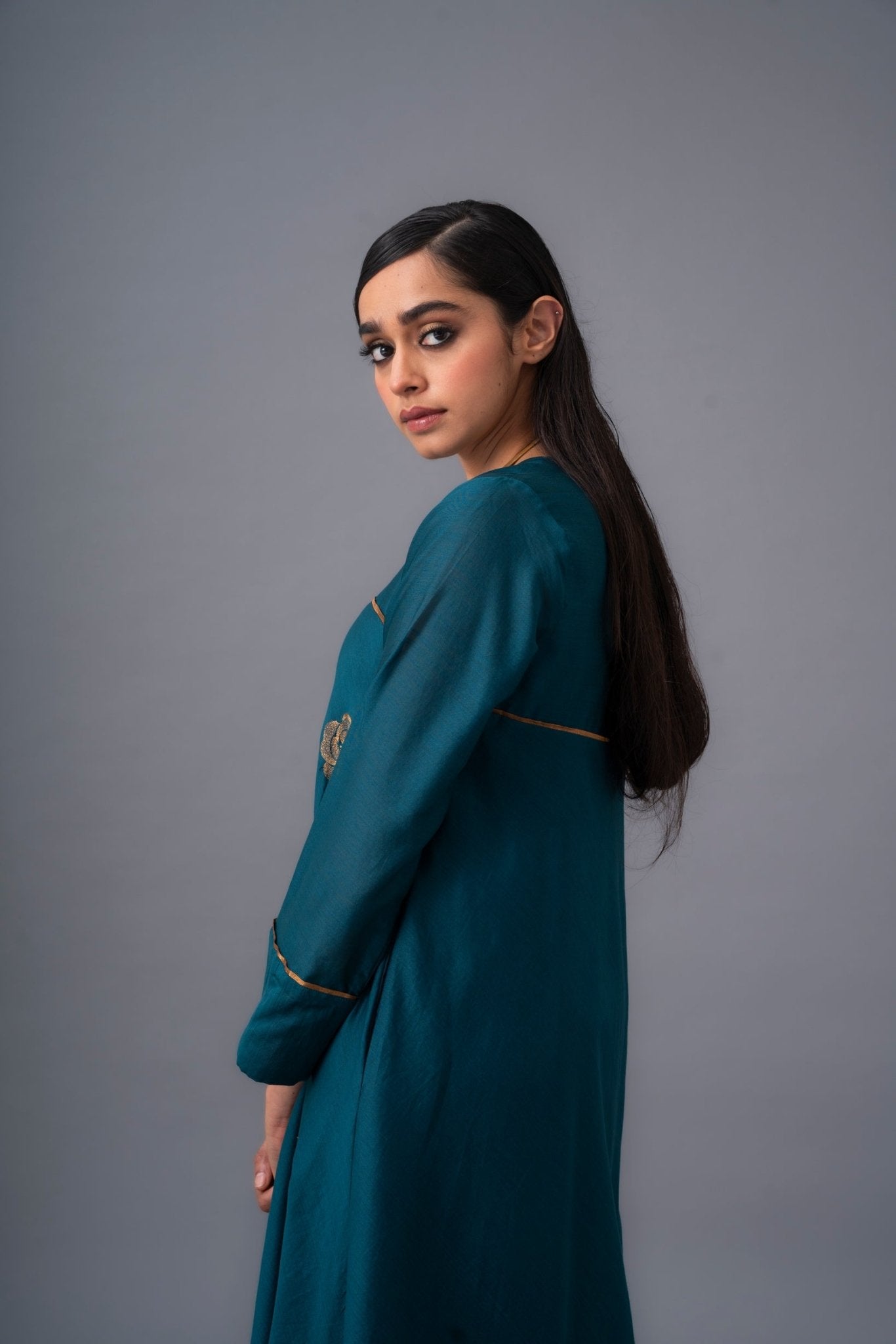 Rosita Dress - Mid Night Teal - CiceroniDressesRaga & Co.