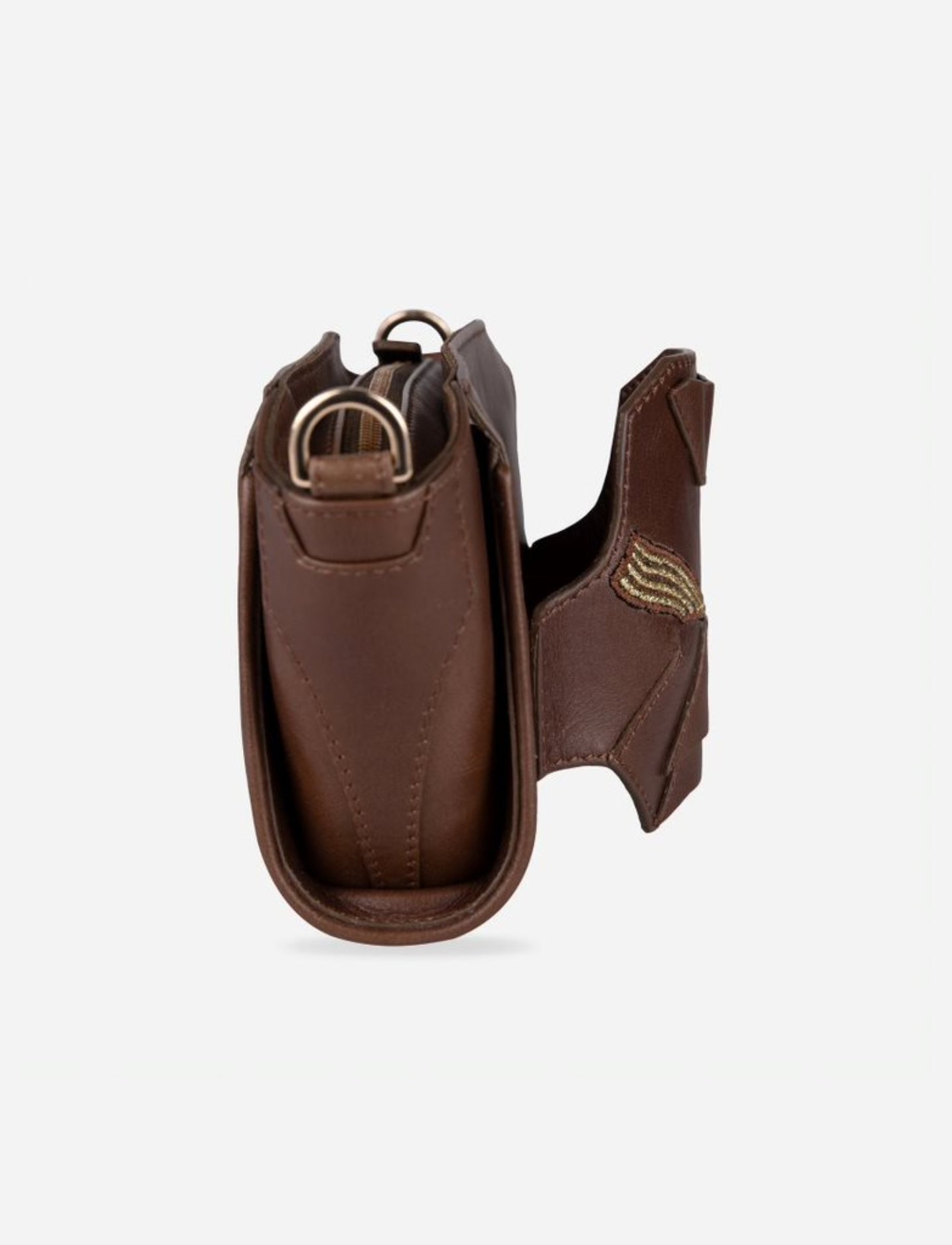 Rudra Wristlet in Tan - CiceroniWalletEconock