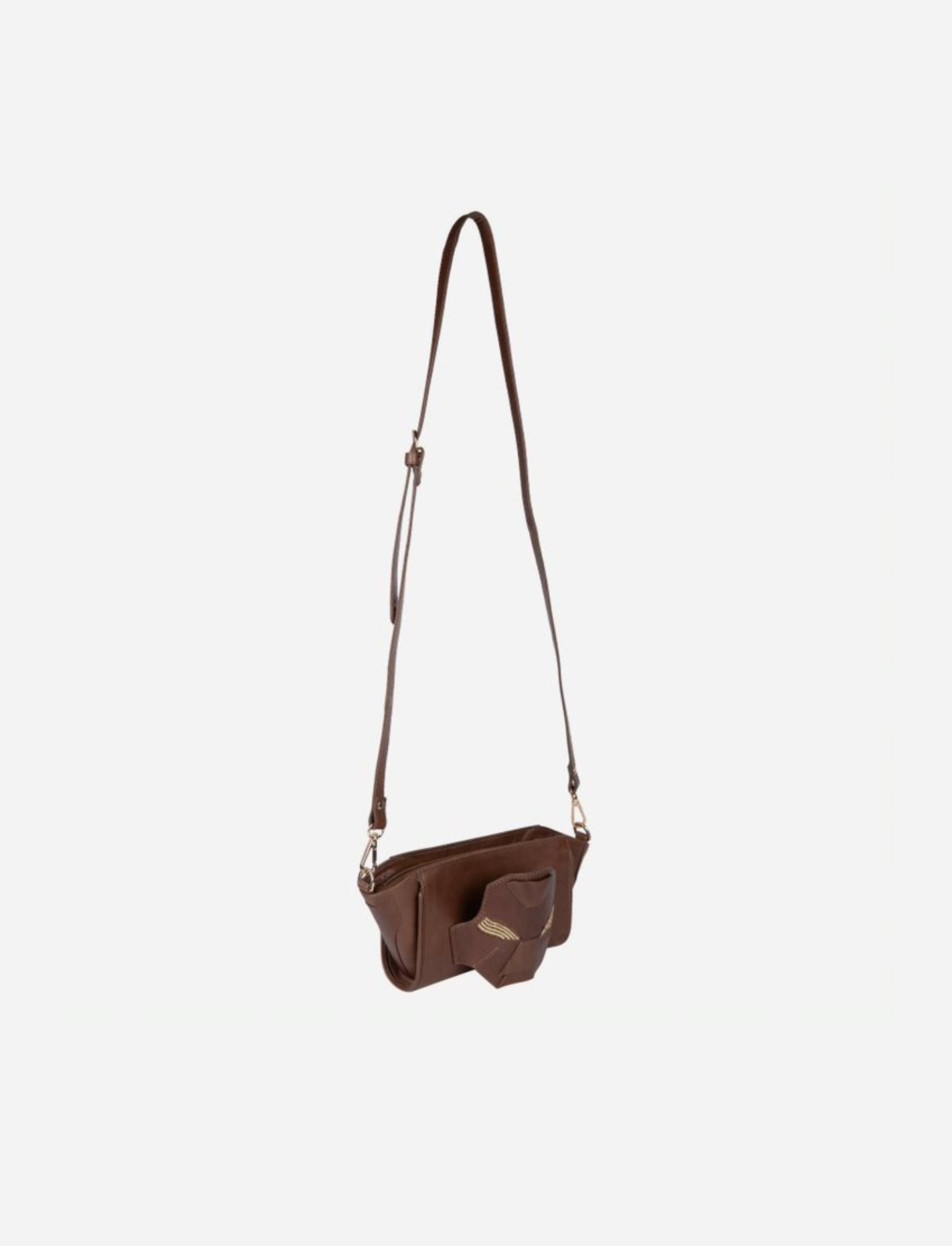 Rudra Wristlet in Tan - CiceroniWalletEconock